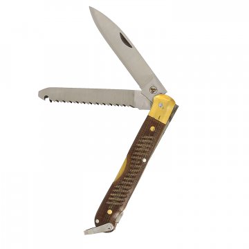Складной нож Авиационный ИЛ (сталь 65Х13, рукоять текстолит, мультитул)