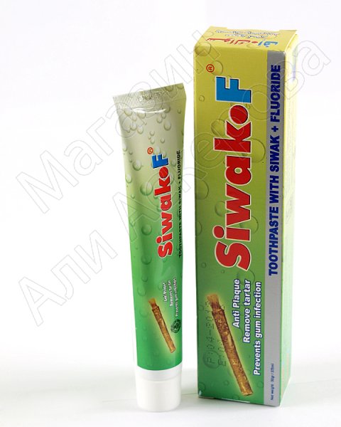 Натуральная арабская зубная паста "Siwak-F" 80 гр/60 мл