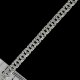 Серебряный браслет Бисмарк 22 см (ширина 0,6 см)