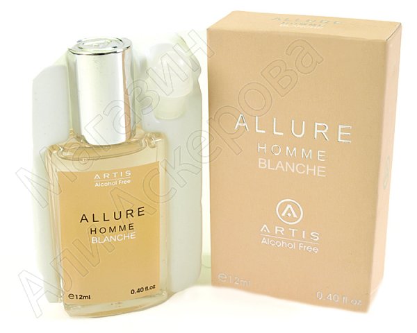 Мужские масляные духи "Allure Homme Blanche" коллекции "Artis"