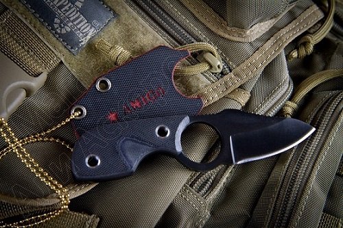 Шейный нож Amigo X (сталь AUS-8 BT, рукоять G10)