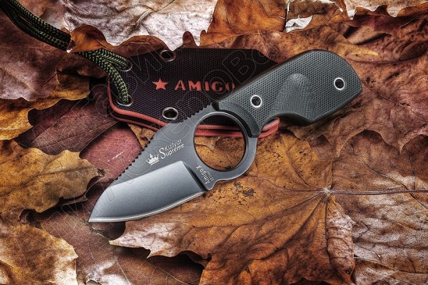 Шейный нож Amigo X (сталь D2 GT, рукоять G10)