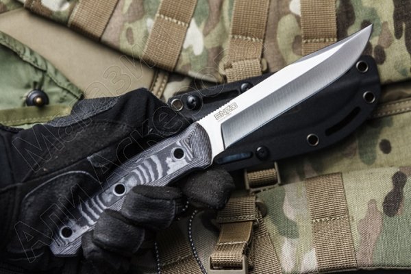 Нож Enzo Kizlyar Supreme (сталь AUS-8 Satin, рукоять G10)