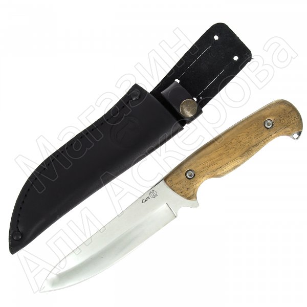 Кизлярский нож разделочный Сыч (сталь AUS-8, рукоять орех)