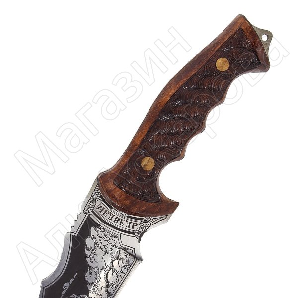 Кизлярский нож разделочный большой "Медведь" (женная рукоять)
