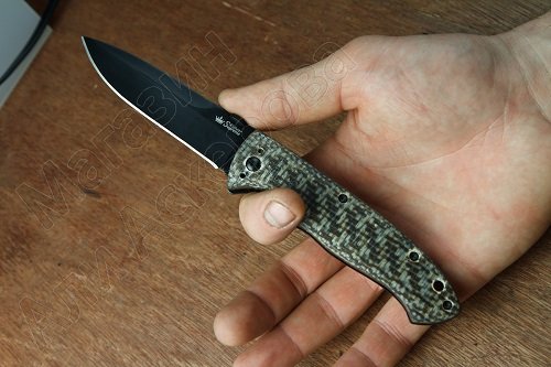 Складной нож Vega (сталь 440C BT, рукоять микарта)