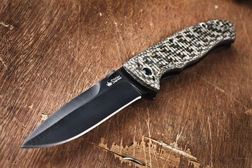 Складной нож Vega (сталь 440C BT, рукоять микарта)