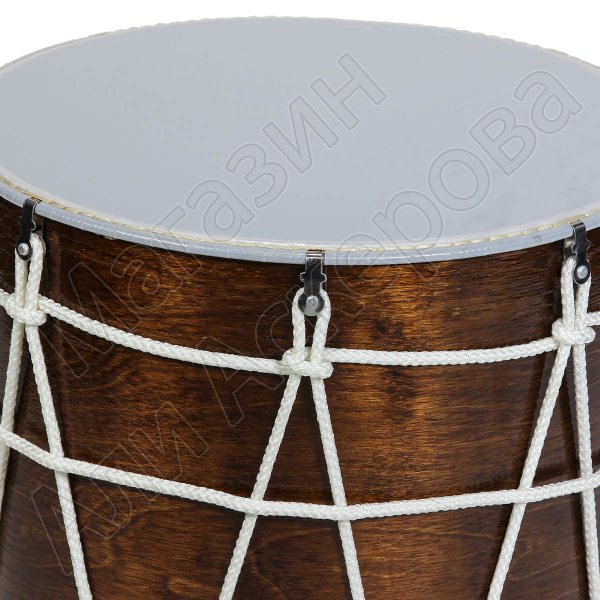 Кавказский барабан профессиональный 30-34 см коричневый