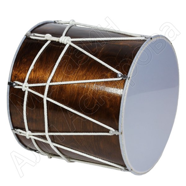 Кавказский барабан профессиональный 30-34 см коричневый