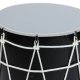 Кавказский барабан профессиональный 30-34 см черный