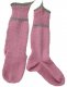 Джурабы-носки шерстяные розовые