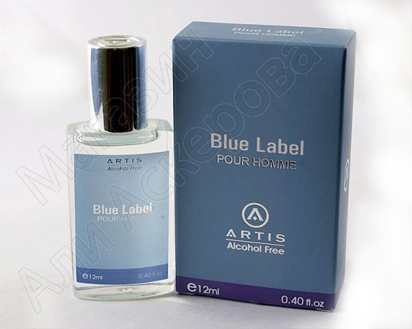 Мужские масляные духи "Blue label" коллекции "Artis"