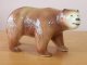 Глиняный "Бурый медведь" ручной работы