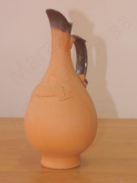 Глиняный кувшин для вина "Шахристан" ручной работы