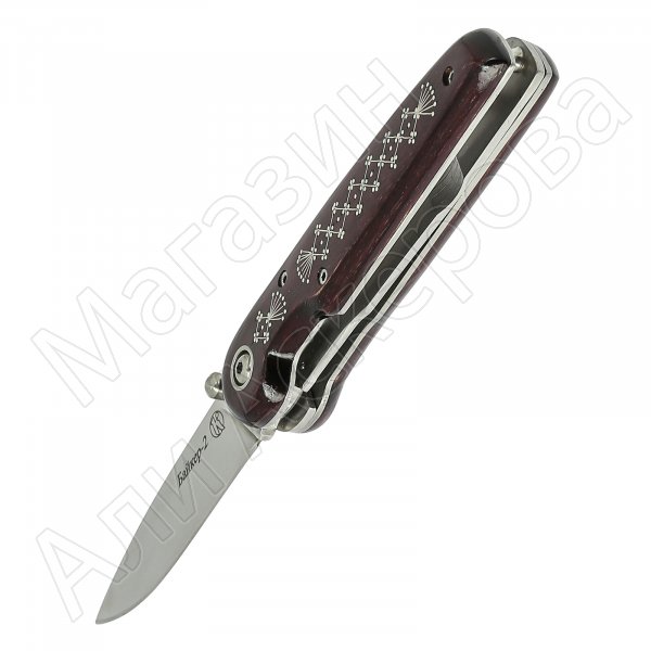 Складной нож Байкер-2 Унцукуль (сталь AUS-8, рукоять орех)