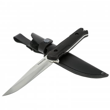 Нож Хищник (сталь Х50CrMoV15, рукоять черный граб)