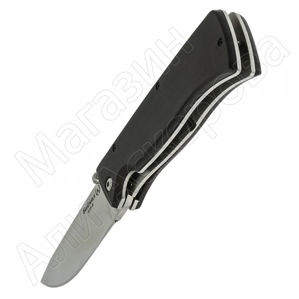 Складной нож Байкал (сталь AUS-8, рукоять черный граб)