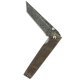Складной нож Танто (дамасская сталь, рукоять граб)