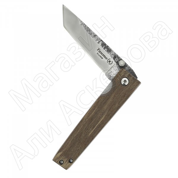 Складной нож Танто (сталь Х12МФ, рукоять граб)