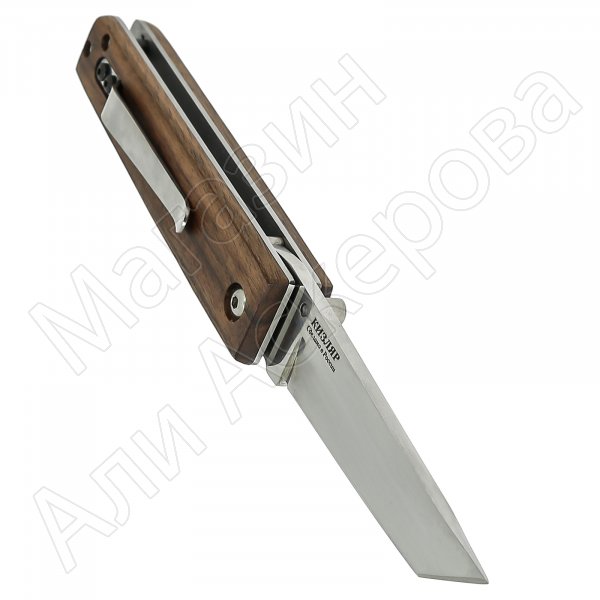 Складной нож Танто (сталь Х50CrMoV15, рукоять орех)