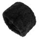 Казачья кубанка черная (овчина, ручная выделка, высота 15 см, размерная утяжка)