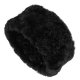 Казачья кубанка черная (овчина, ручная выделка, высота 12 см, размерная утяжка)