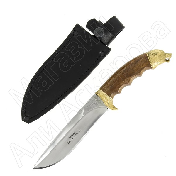 Разделочный нож Домбай (сталь Х12МФ, рукоять дерево)
