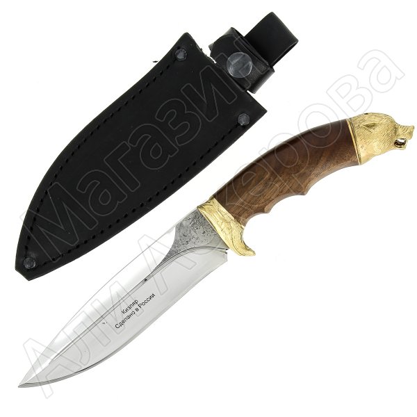 Разделочный нож Сафари-1 (сталь Х12МФ, рукоять дерево)