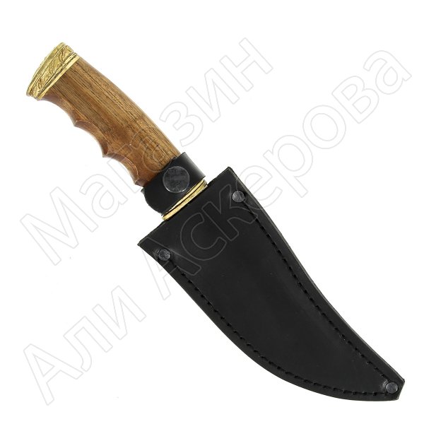 Разделочный нож Мустанг (сталь Х12МФ, рукоять дерево)