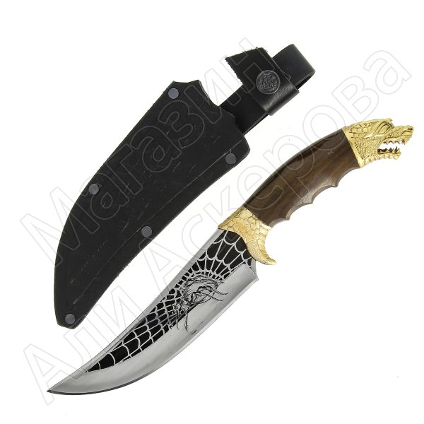 Разделочный нож Жало (сталь Х12МФ, рукоять дерево)