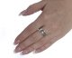 Кубачинское серебряное кольцо ручной работы "Восхищение"