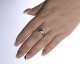 Кубачинское серебряное кольцо ручной работы "Страсть"