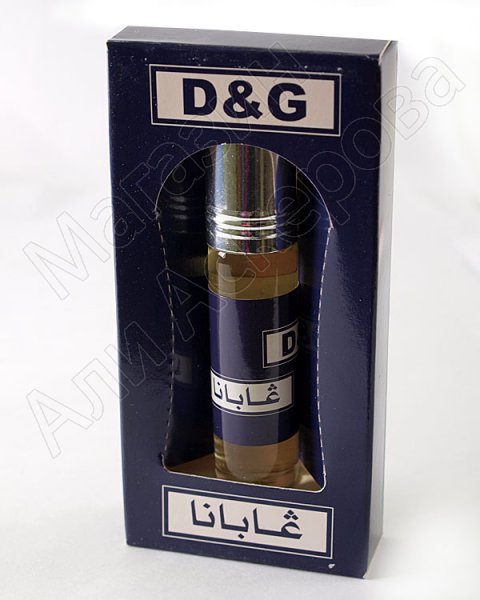 Сирийские масляные духи-миски "D&G" коллекции "Zahra"