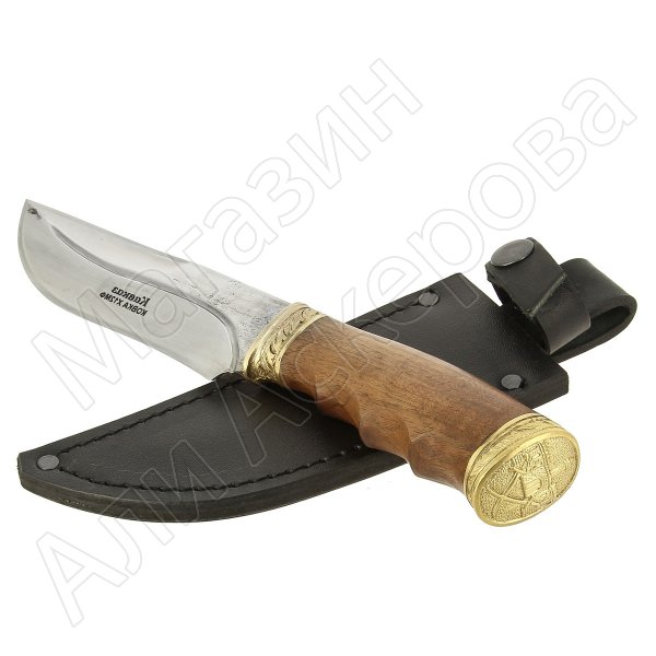 Разделочный нож Кавказ (сталь Х12МФ, рукоять дерево)