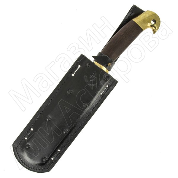 Нож пластунский в чехле (сталь 95Х18, рукоять венге)