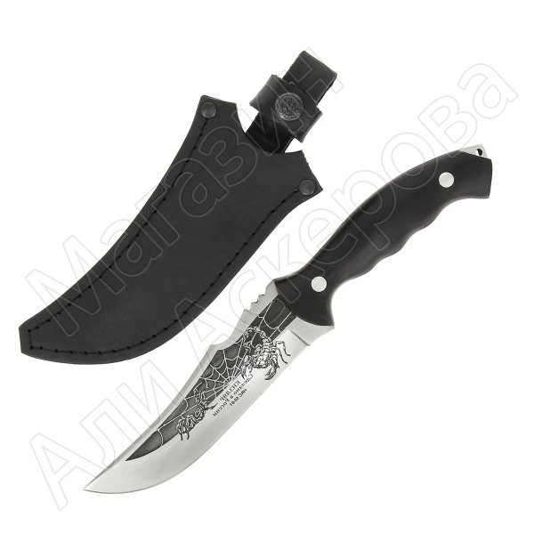 Кизлярский нож разделочный Скорпион (сталь D2, рукоять граб)