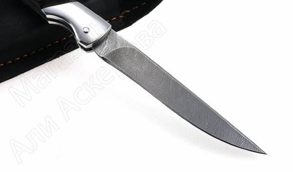 Складной нож Кадет (дамасская сталь, рукоять дерево)