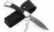 Складной нож Снайпер (дамасская сталь, рукоять дерево, 2-х предметный)