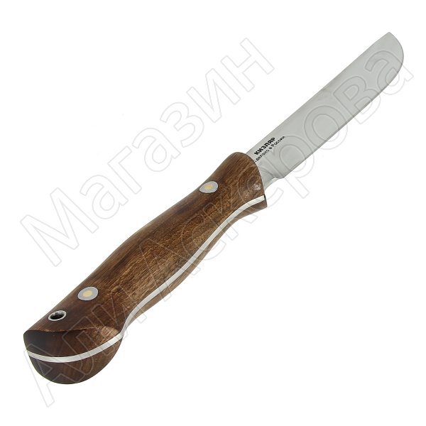Разделочный нож Лесник (сталь Х50CrMoV15, рукоять орех)