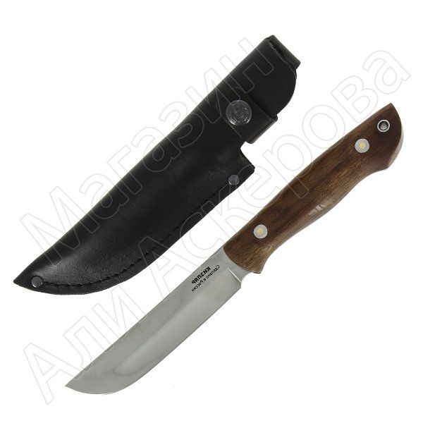 Разделочный нож Лесник (сталь Х50CrMoV15, рукоять орех)