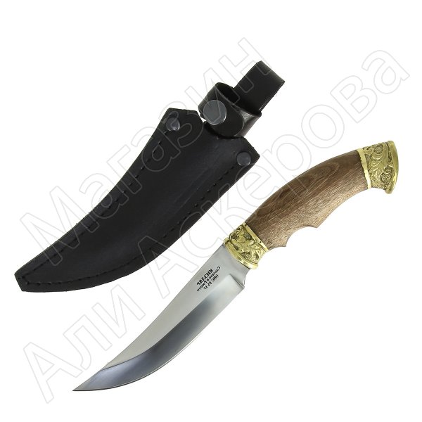 Разделочный нож Аспид (сталь Х50CrMoV15, рукоять орех)