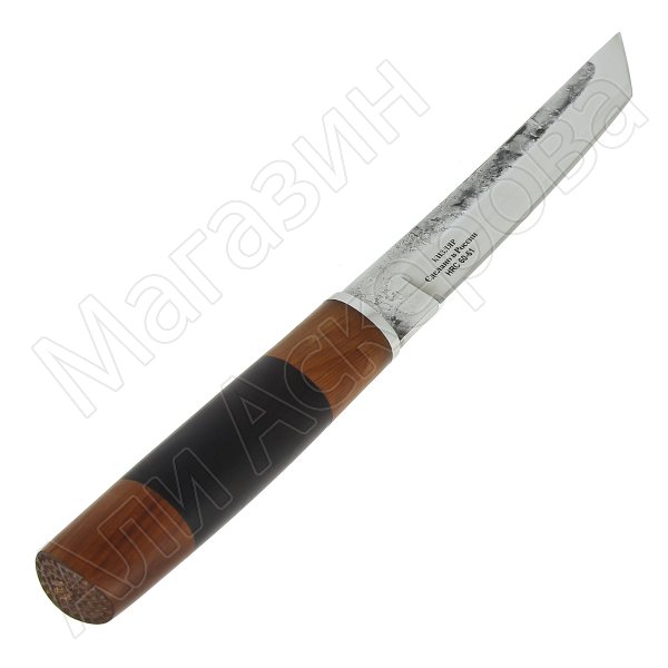 Разделочный нож Самурай (сталь Х12МФ, рукоять орех)