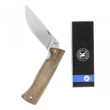 Складной нож Стерх Кизляр (сталь AUS-8, рукоять орех)