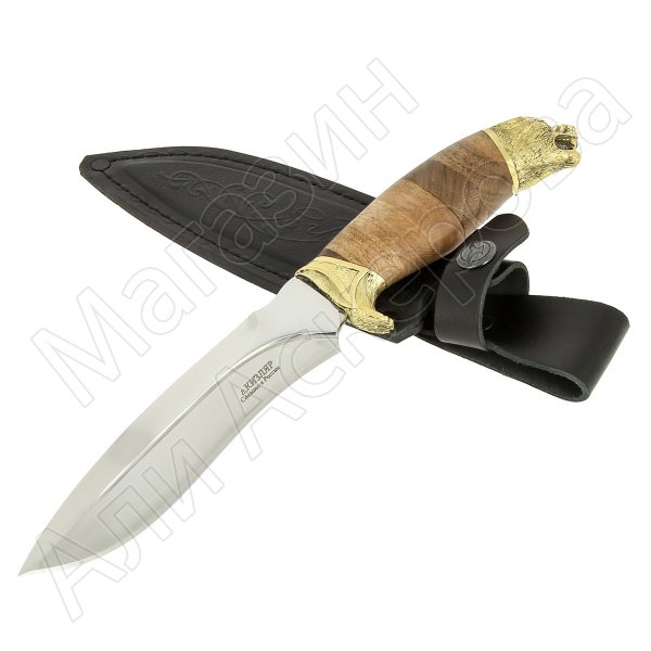 Нож Борз (сталь 65Х13, рукоять орех)