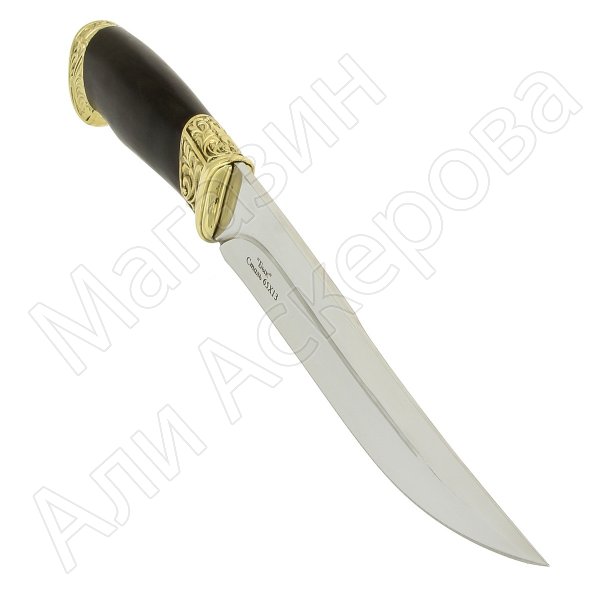 Нож Бык (сталь 65Х13, рукоять граб)