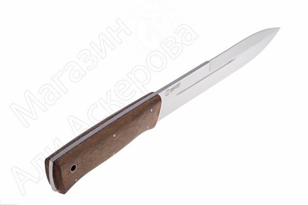 Нож Егерский Кизляр (сталь AUS-8, рукоять орех)