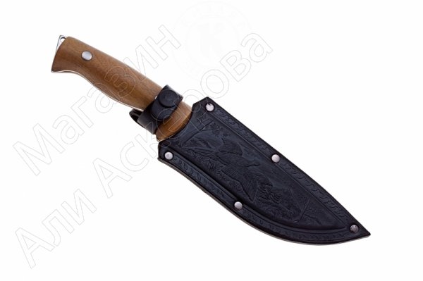 Кизлярский нож туристический Фазан (сталь Z90, рукоять орех)