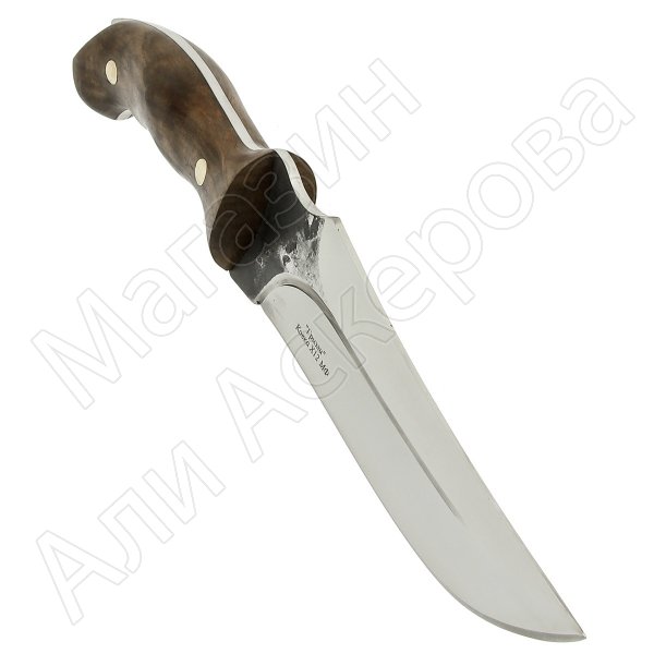  Разделочный нож Гризли (сталь Х12МФ, рукоять орех)
