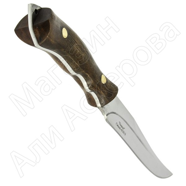 Разделочный нож Гюрза (сталь 65Х13, рукоять орех)