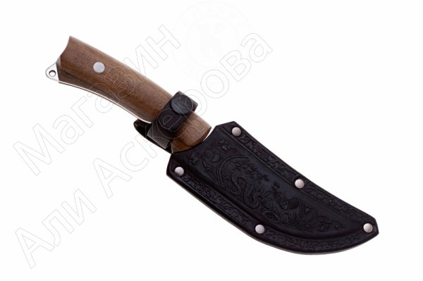 Кизлярский нож разделочный Гюрза-2 (сталь AUS-8, рукоять орех)